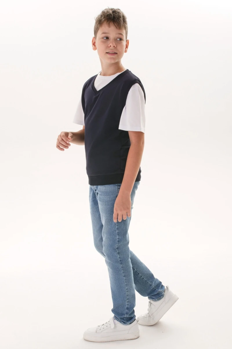 Жилет 17596 (темно-синий)