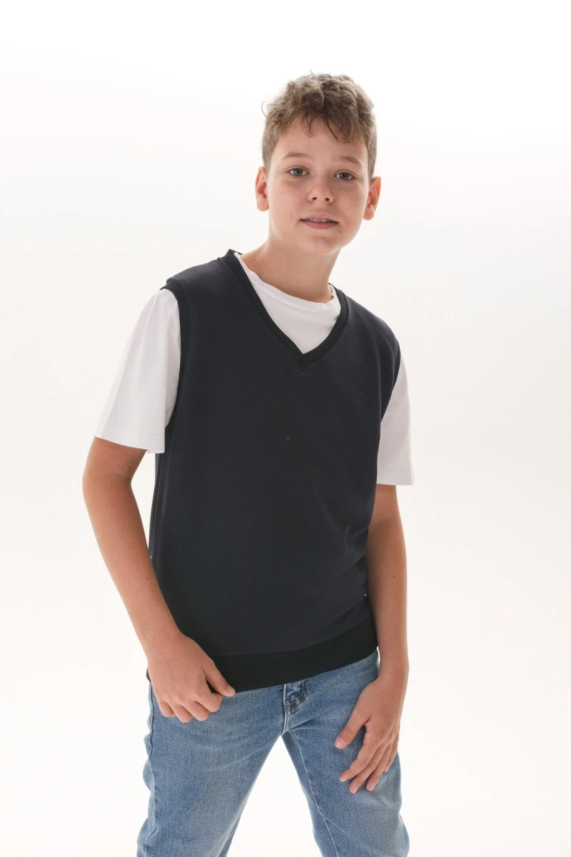 Жилет 17596 (темно-синий)