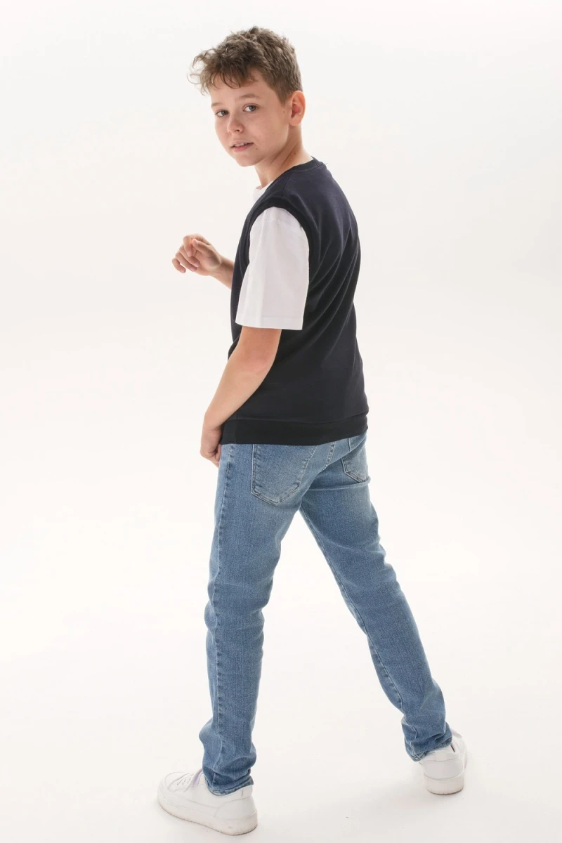 Жилет 17596 (темно-синий)