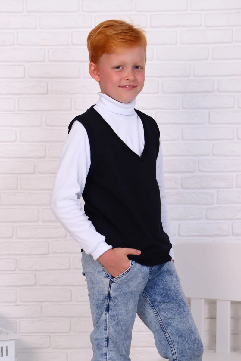 Жилет 17583 (темно-синий)