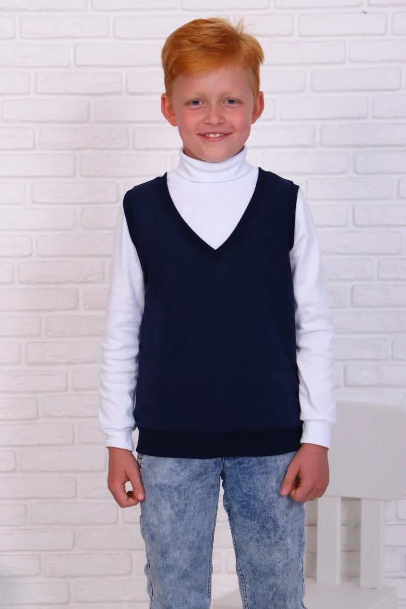 Жилет 17583 (индиго)