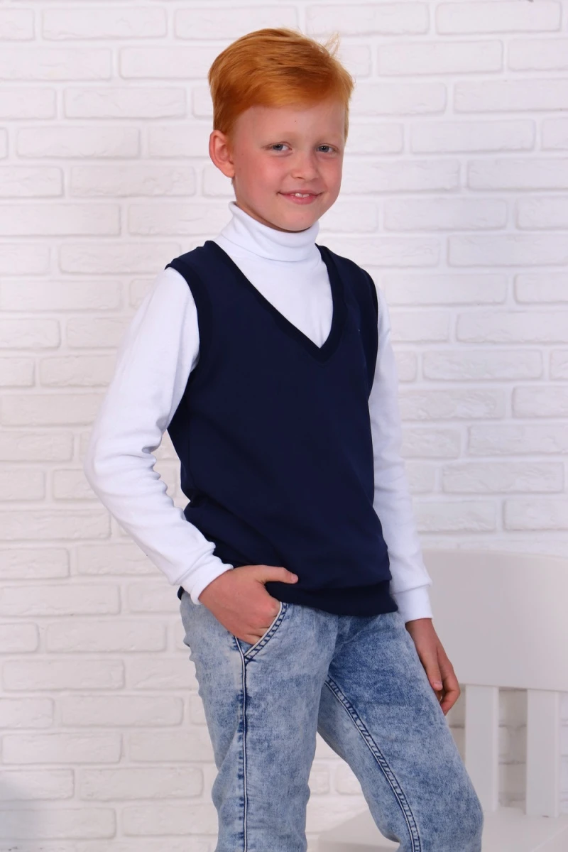 Жилет 17583 (индиго)