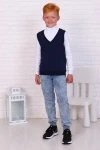 Жилет 17583 (индиго)
