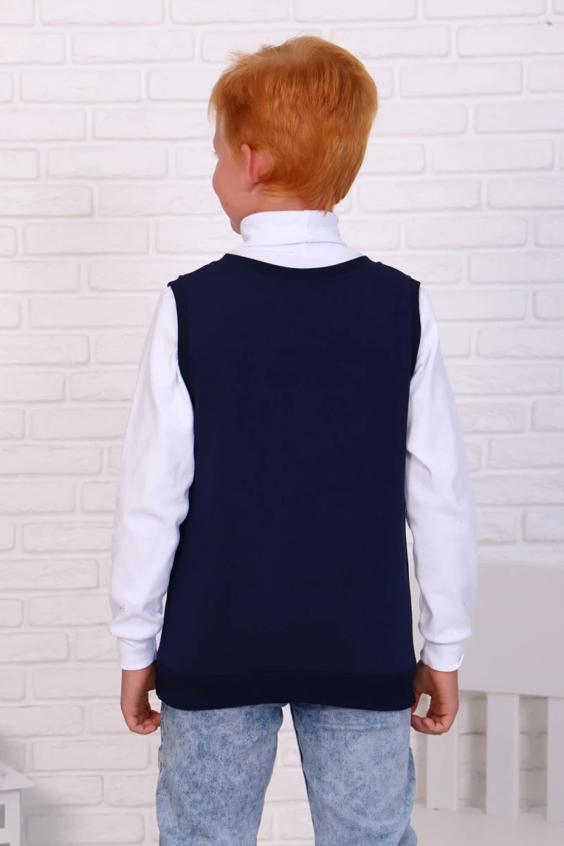 Жилет 17583 (индиго)