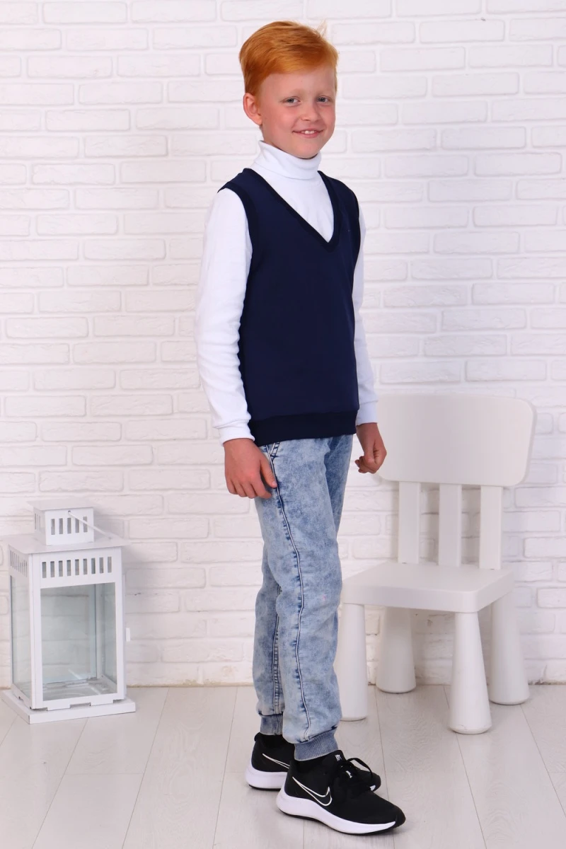 Жилет 17583 (индиго)