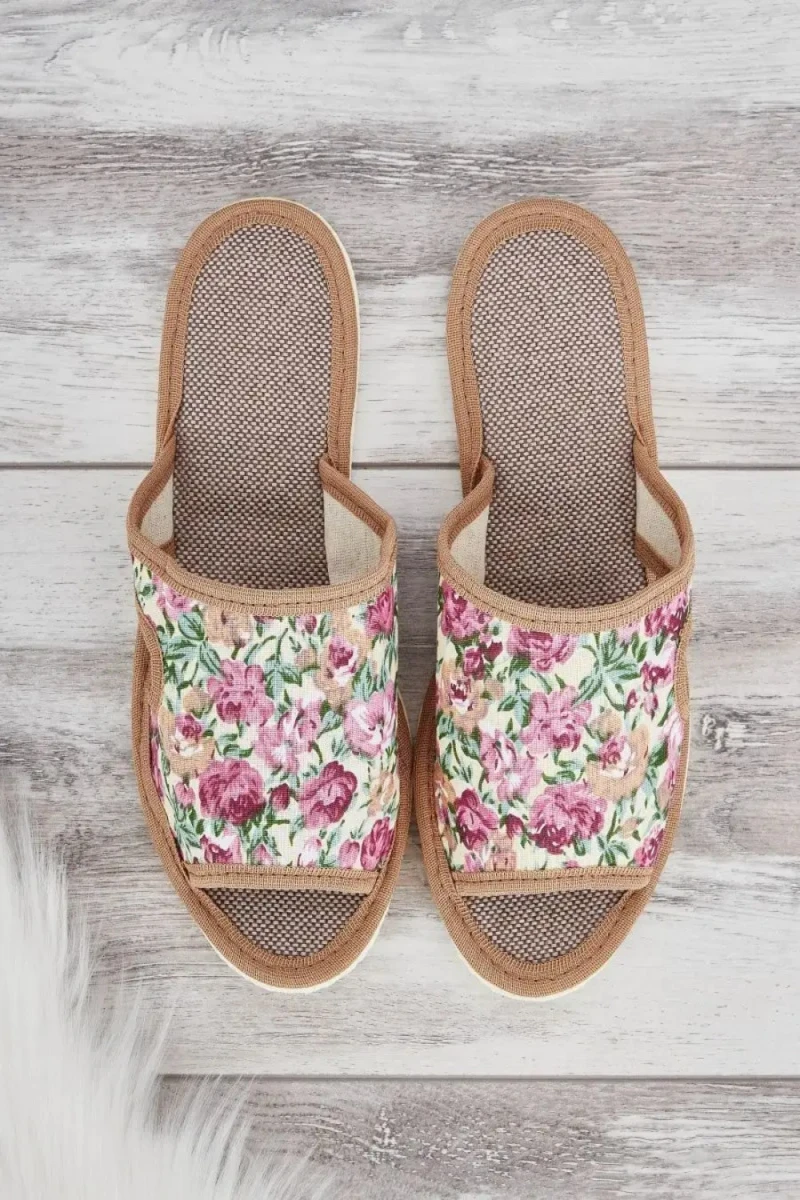 Тапки арт. 116 (бордовый)