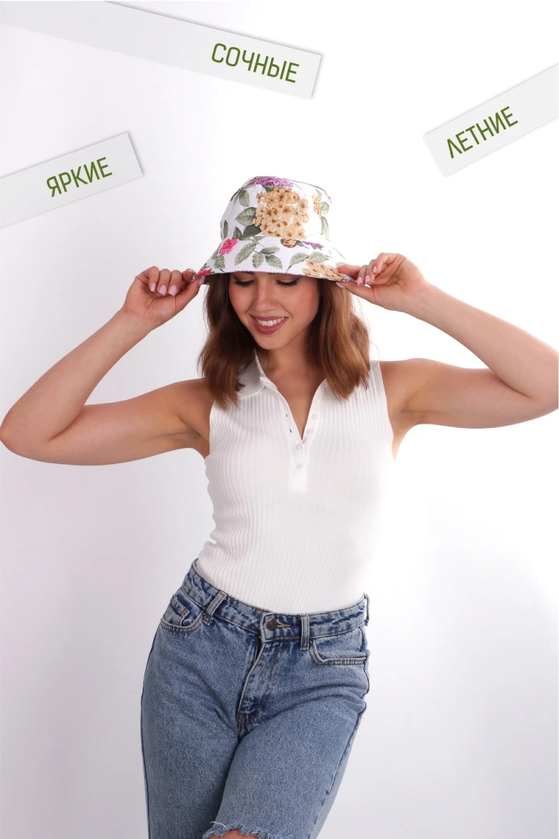 Панама GL413 (белый)