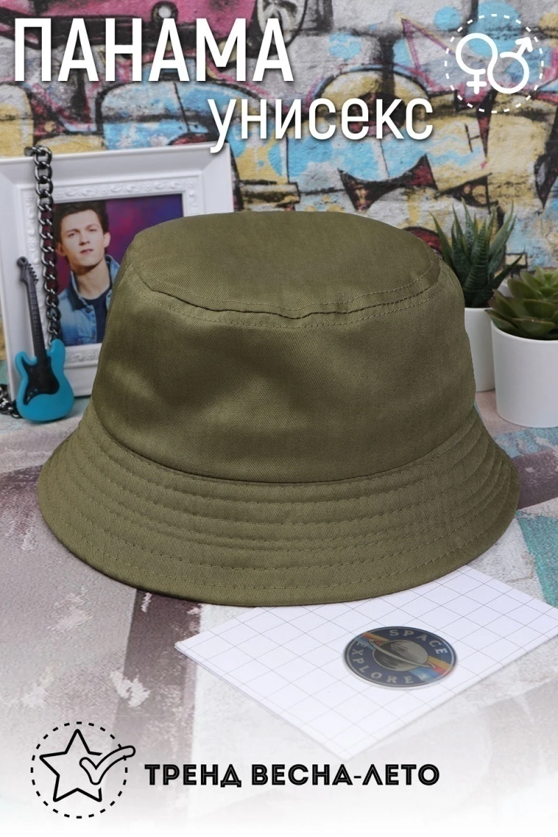 Панама №РУС-10 (хаки)