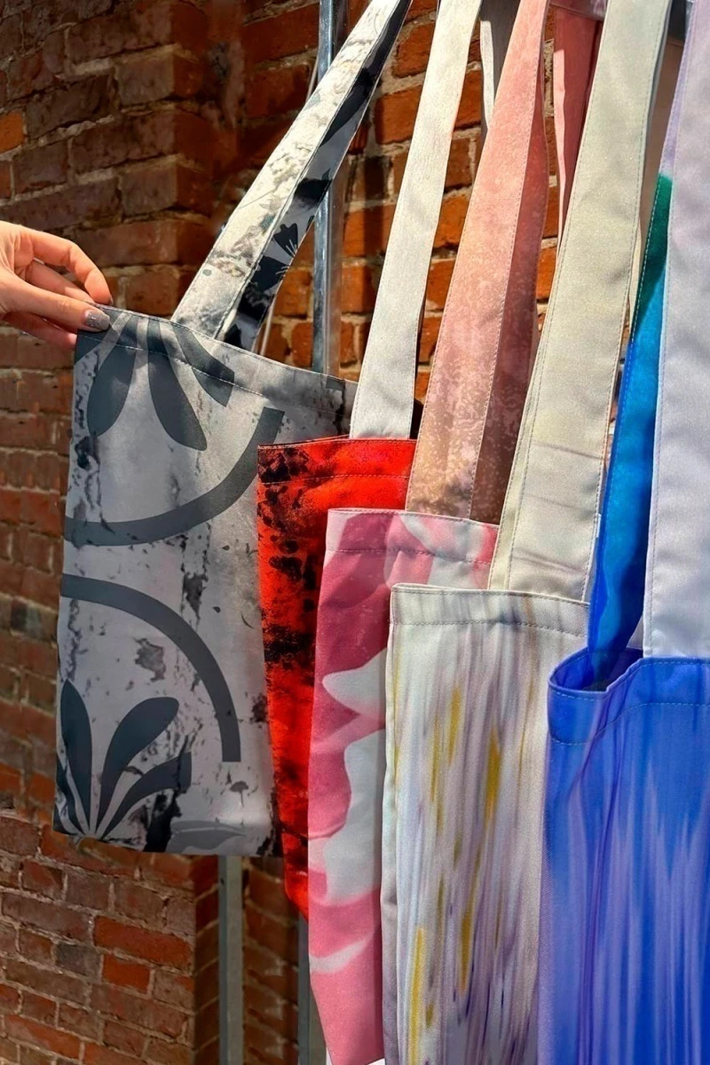 Сумка-шоппер цвета в ассортименте (ассорти)