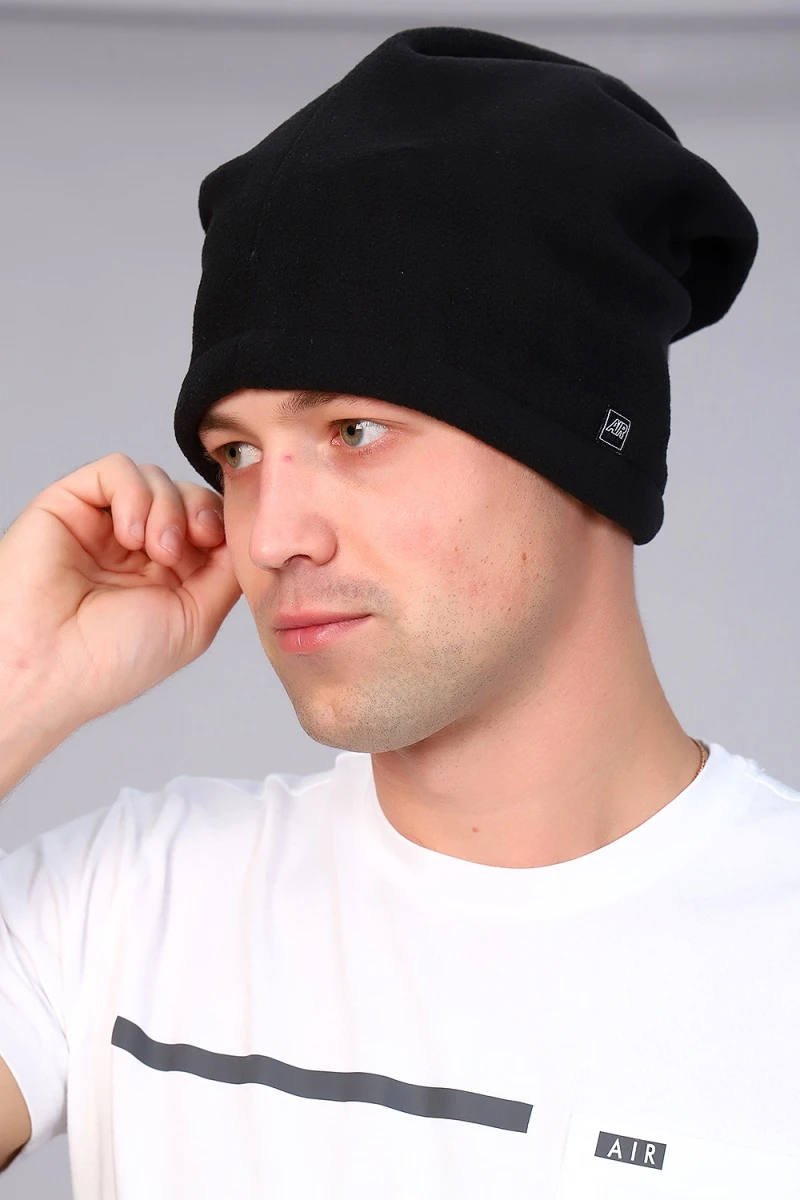 Шапка снуд 63076 (черный)