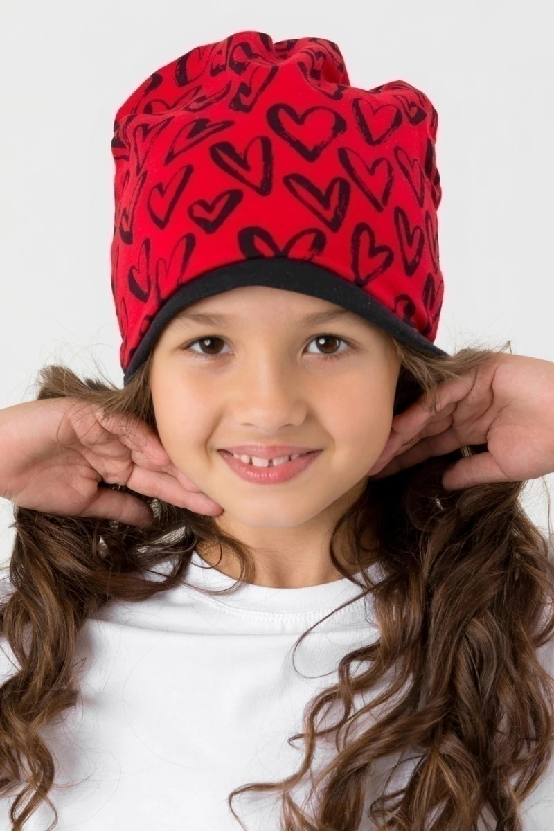Шапка Валентина (красный)