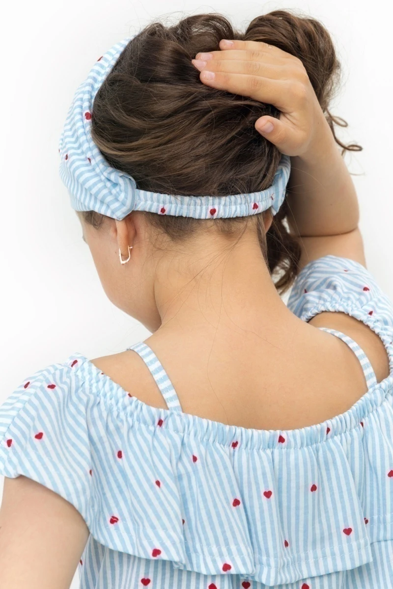 Повязка на голову КАТРИНА (белый)