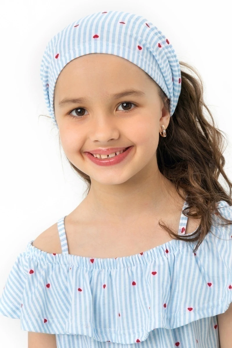 Повязка на голову КАТРИНА (белый)