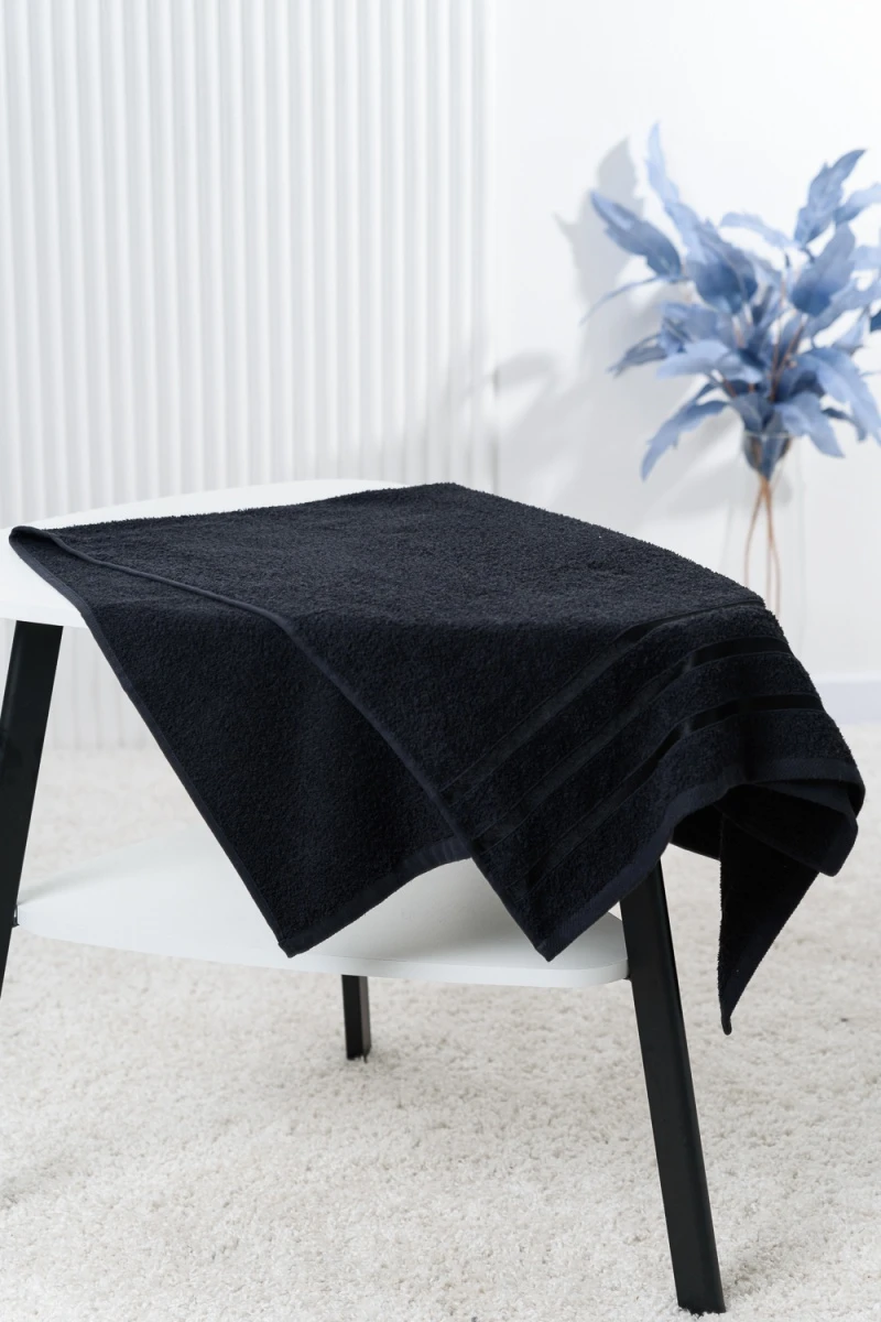 Полотенце Махровое 350гр (черный)