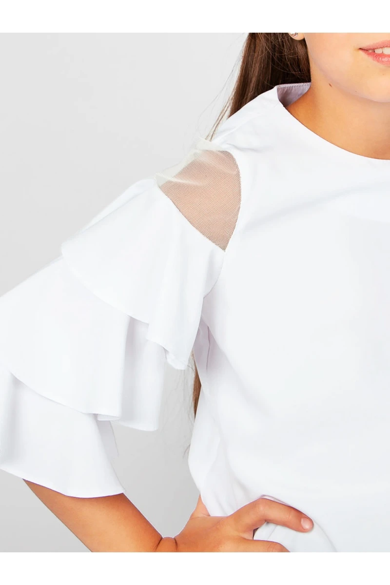 Блузка 0199/1 (белый)