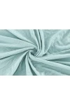 Простыня на резинке, с высотой борта 25 см boiled cotton - Вареный (стираный) хлопок» (мятный)