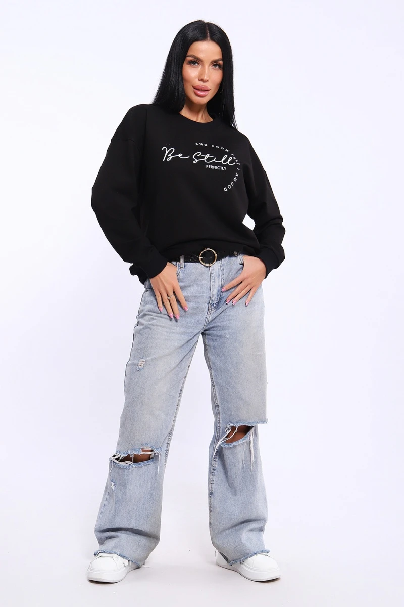 Толстовка 80039 (черный)