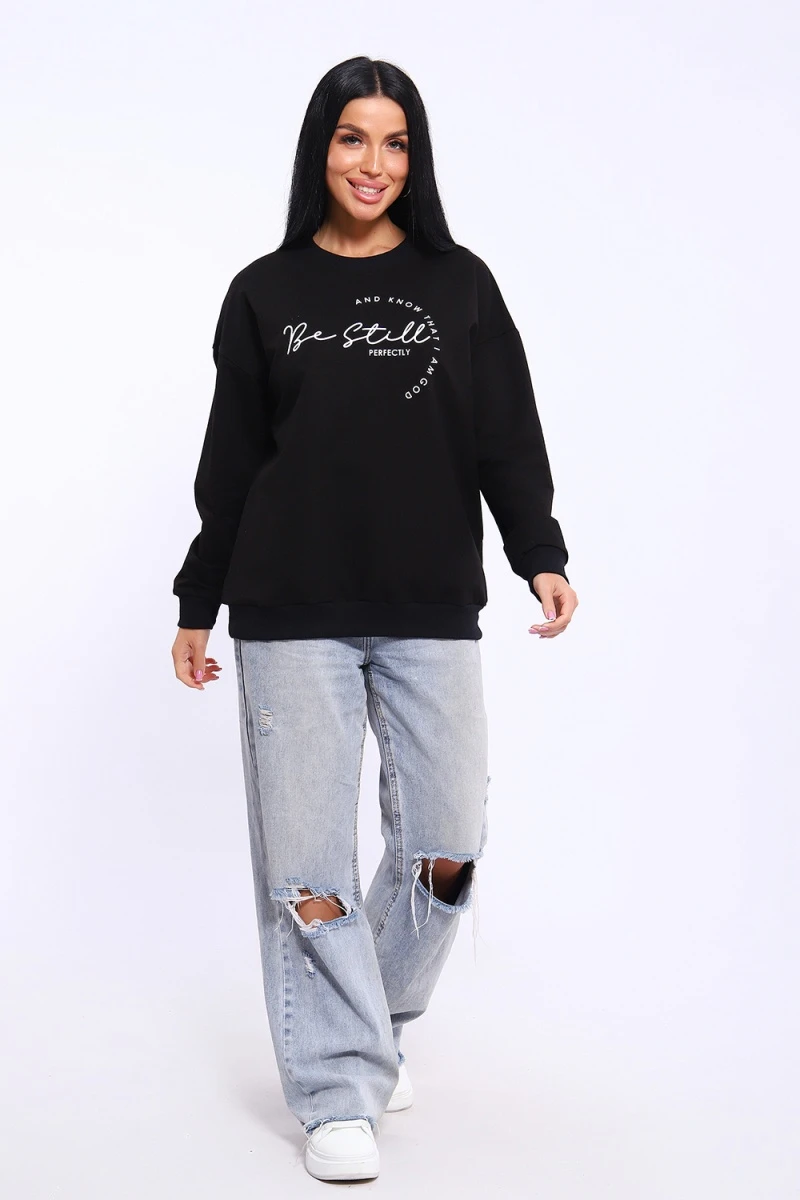 Толстовка 80039 (черный)