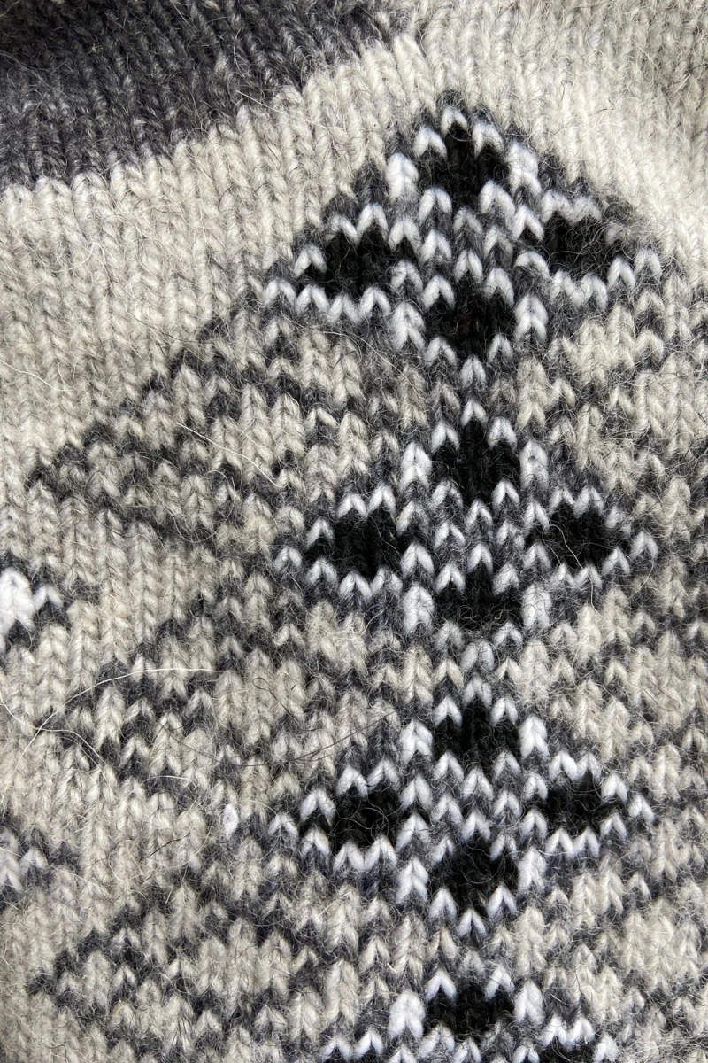 Носки шерстяные Волк (серый)