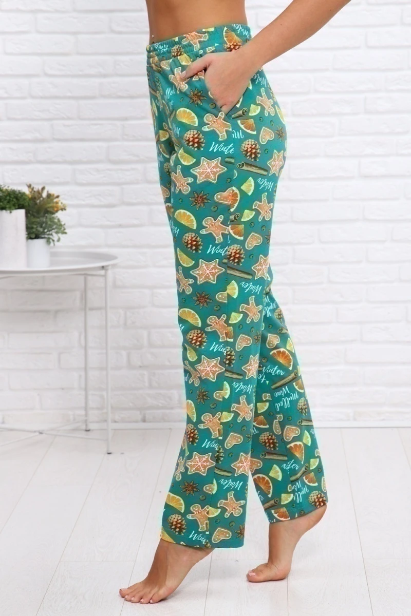 Брюки 1034 (изумруд)