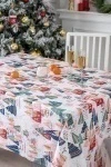 Скатерть Merry Christmas (белый)