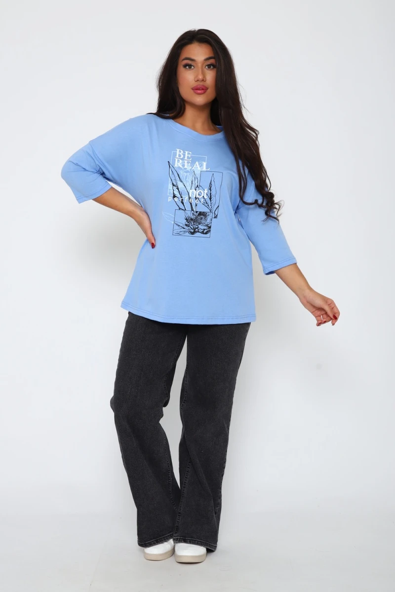 Туника 00018 (голубой)