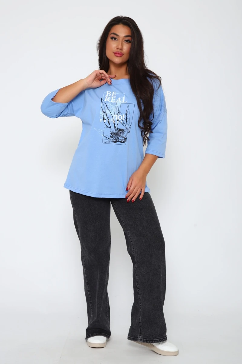 Туника 00018 (голубой)