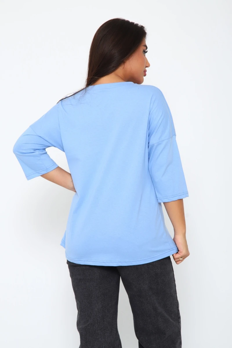 Туника 00018 (голубой)