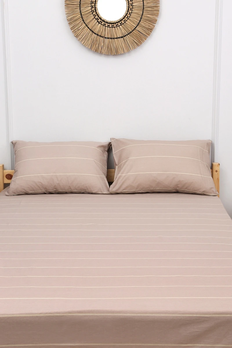 Простыня поплин Кристи-компаньон (какао)