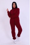 Костюм с брюками 19129 (бордо)