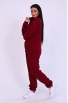 Костюм с брюками 19129 (бордо)