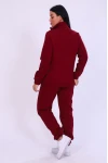 Костюм с брюками 19129 (бордо)