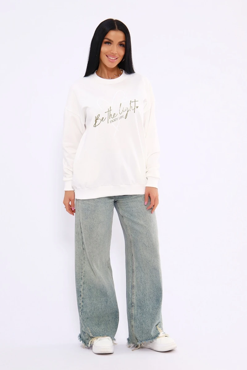 Толстовка 80040 (молочный)