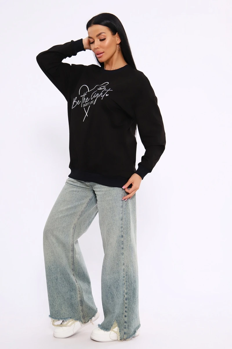 Толстовка 80040 (черный)