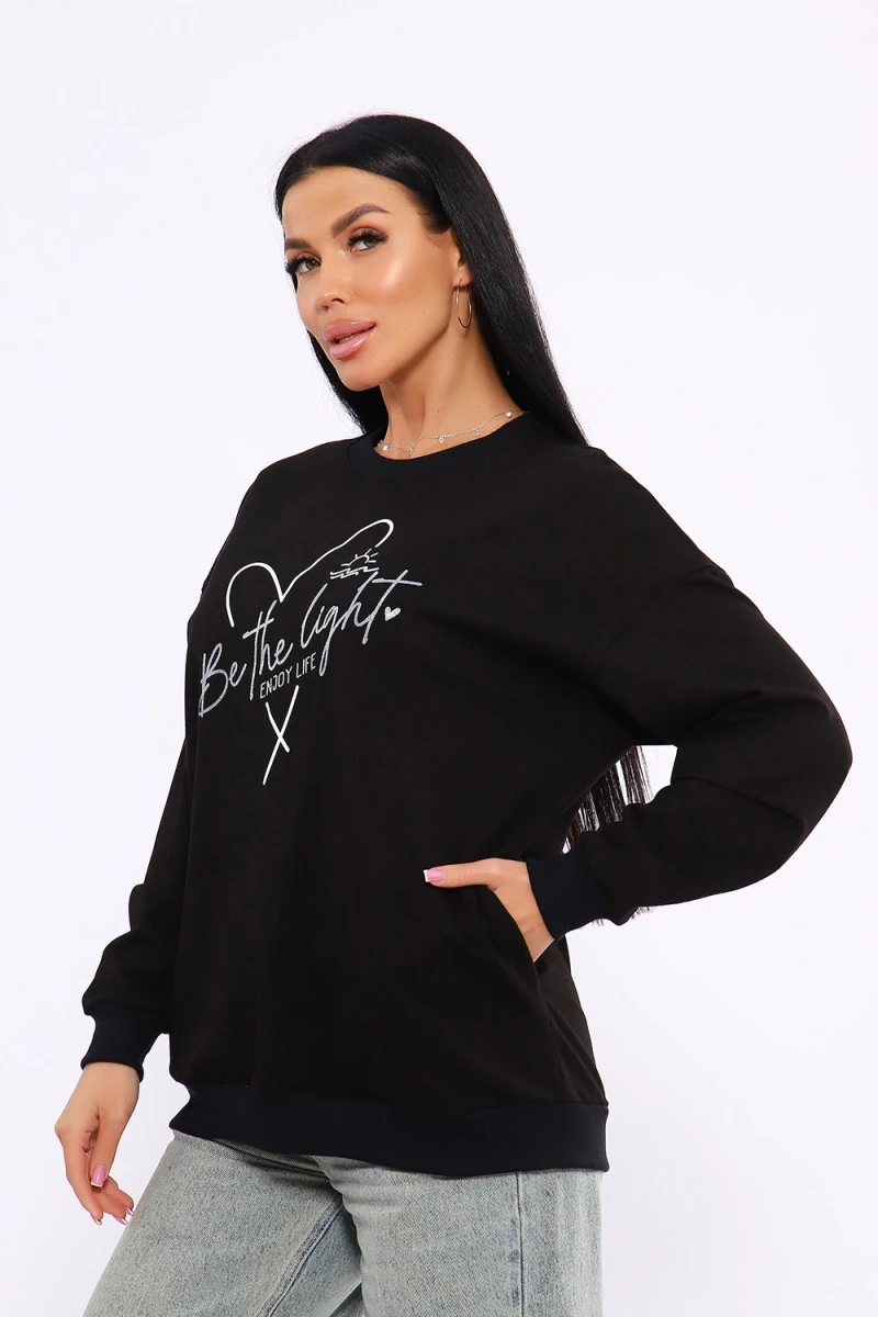 Толстовка 80040 (черный)