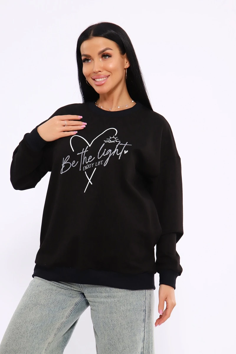 Толстовка 80040 (черный)