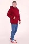Худи с начесом - Rocky - 898 - бордо