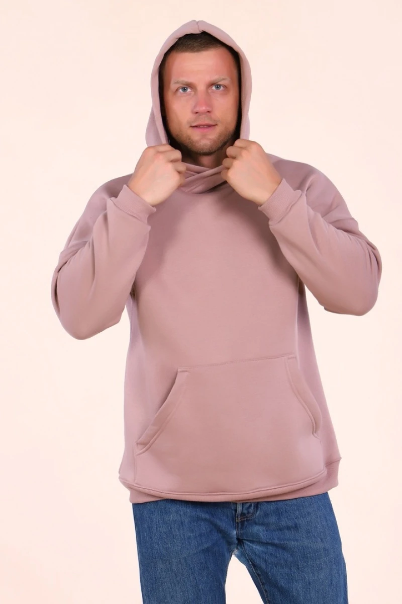 Худи с начесом - Rocky - 898 - бежевый