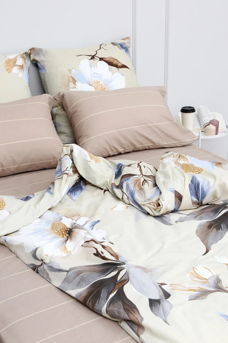 Наволочка поплин Кристи (песочный)