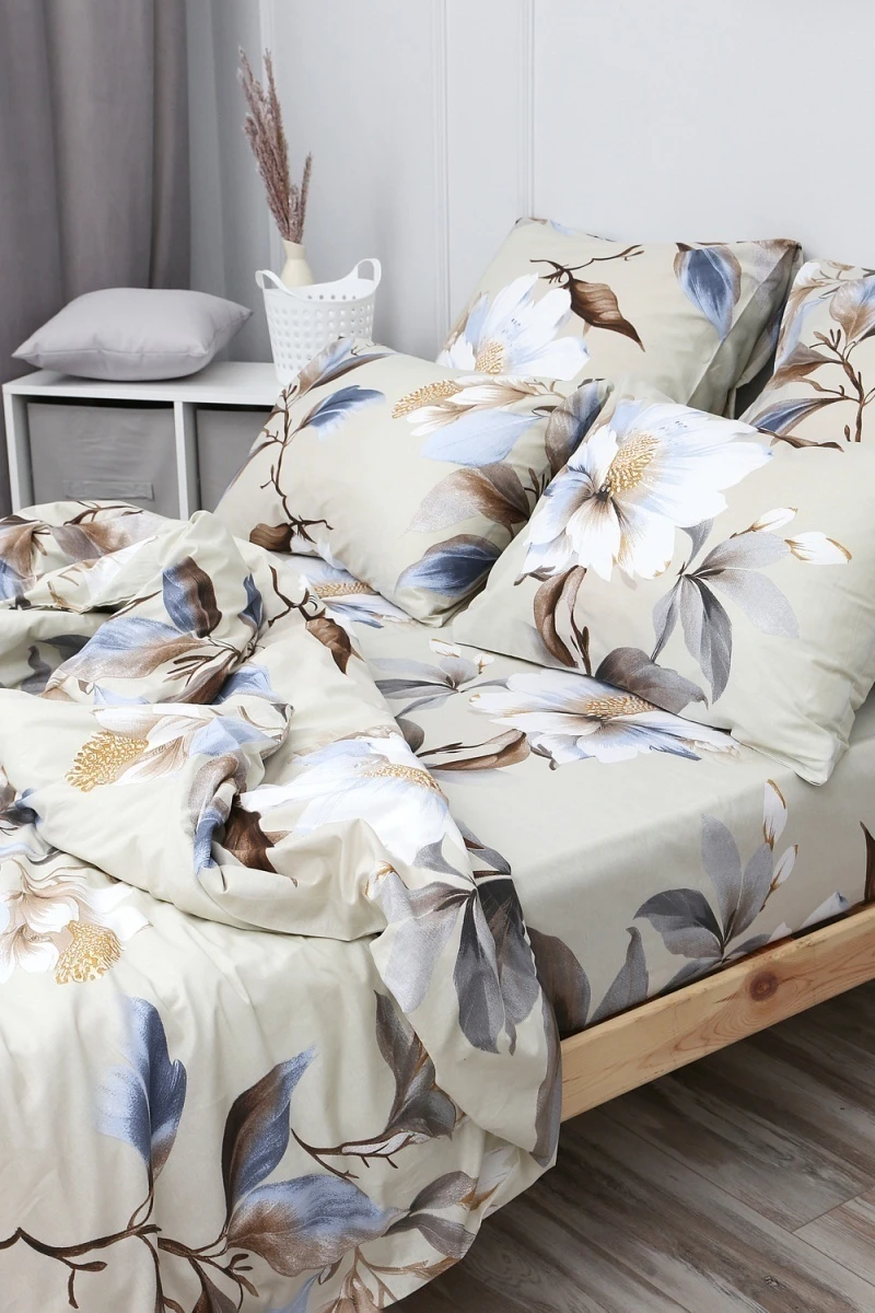 Наволочка поплин Кристи (песочный)