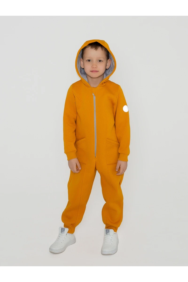 Комбинезон футер начёс Стэнли 30701 (горчичный)