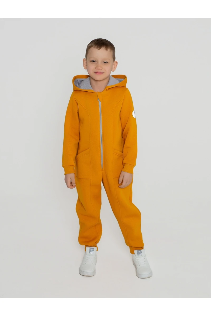 Комбинезон футер начёс Стэнли 30701 (горчичный)