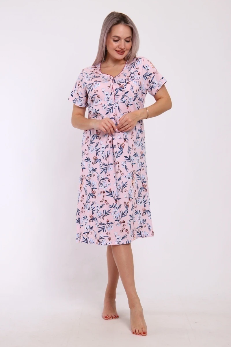 Сорочка 209 (розовый)