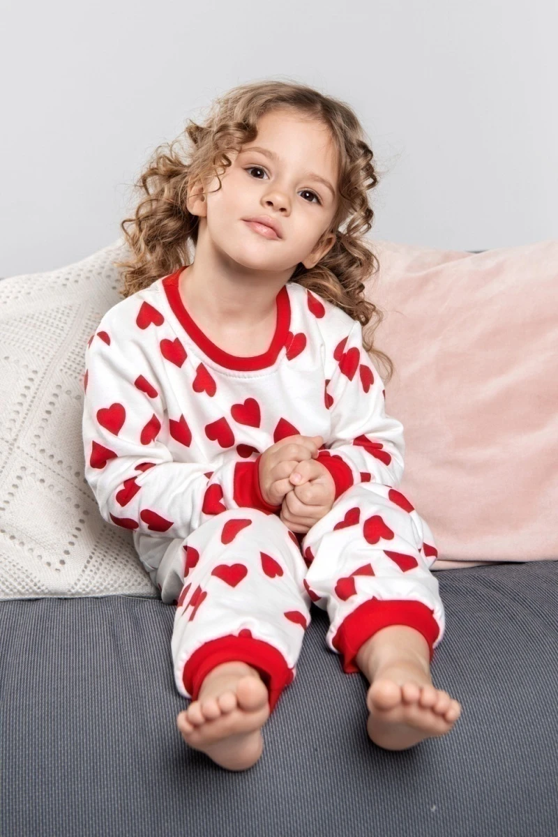 Пижама с брюками Любимка (белый)