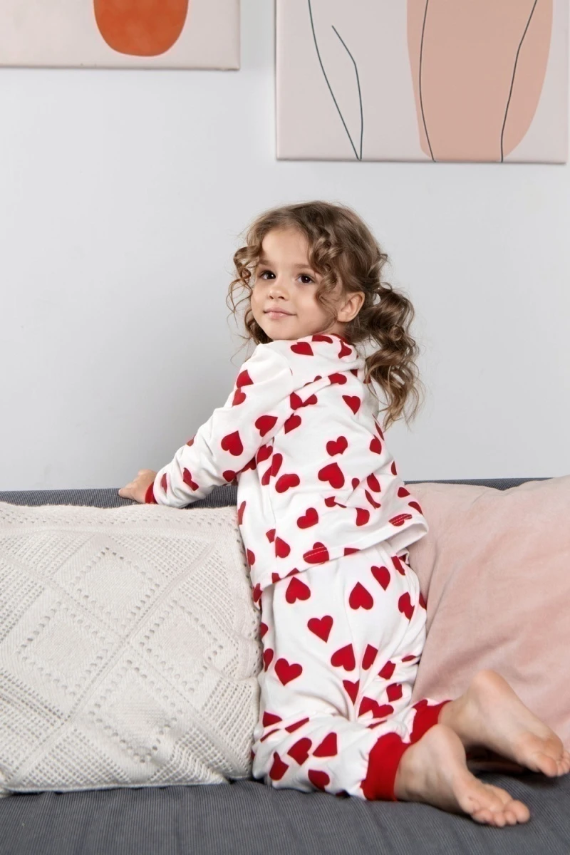 Пижама с брюками Любимка (белый)