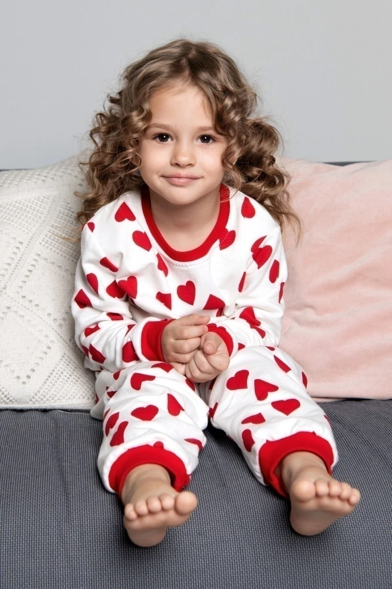 Пижама с брюками Любимка (белый)