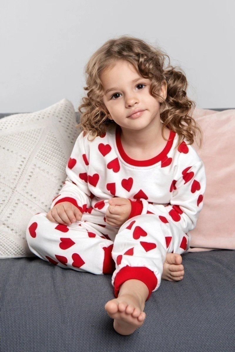 Пижама с брюками Любимка (белый)