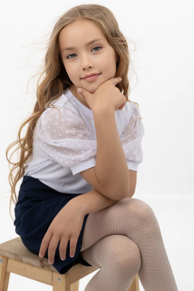 Блузка Гармония-Белый (белый)