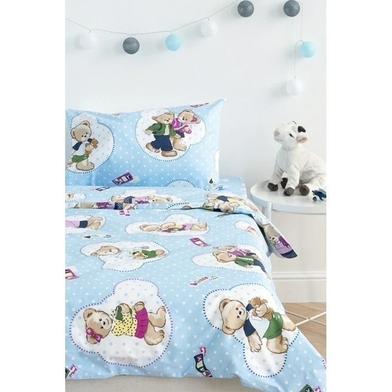 КПБ Сатин Bеселые мишки (в ассортименте)