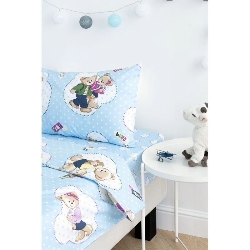 КПБ Сатин Bеселые мишки (в ассортименте)